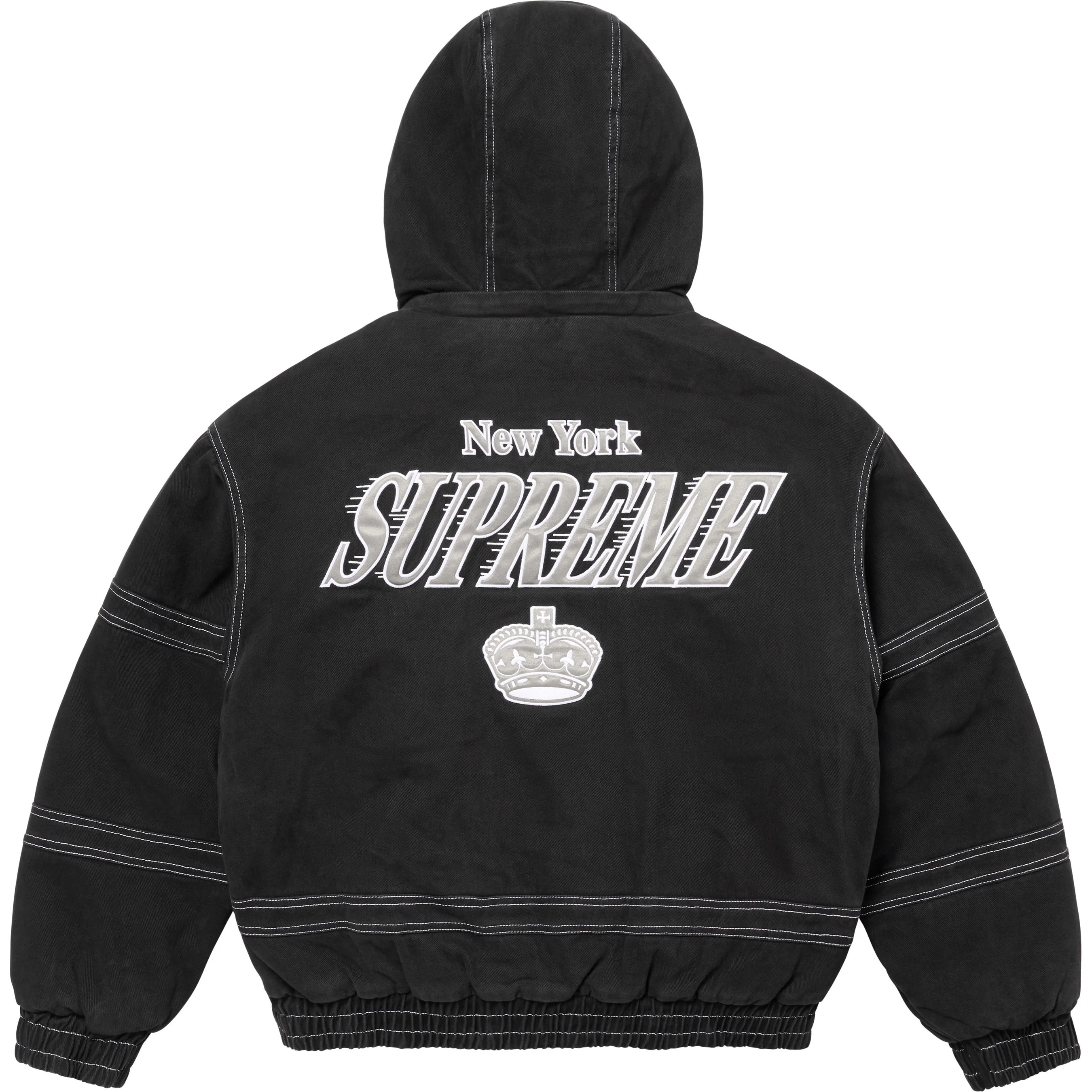 Supreme®/Mitchell & Ness® Twill Stadium Jacket view 7